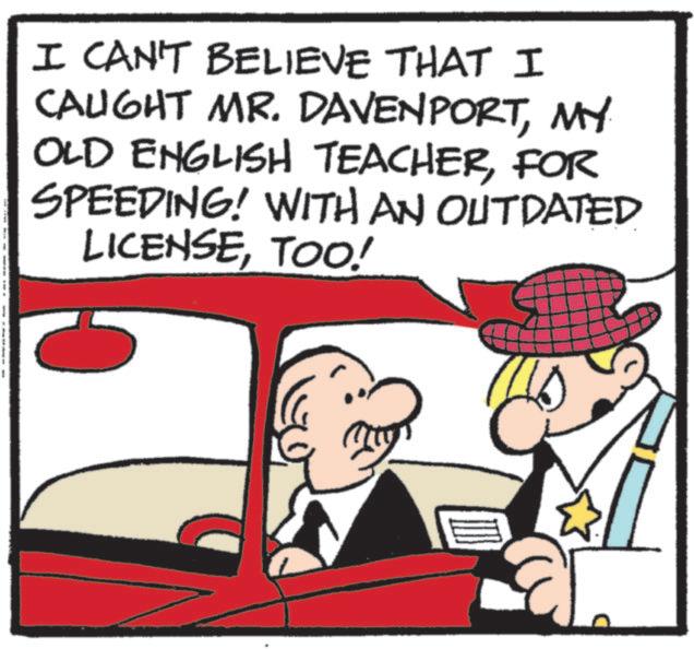 Kit car OCR: I CAN'T BELIEVE THAT I CAUGHT MR. DAVENPORTMY OLD ENGLISH TEACHERFOR SPEEDING! WITH AN OUTDATED LICENSETOO! I CAN'T BELIEVE THAT I CAUGHT MR . DAVENPORTMY OLD ENGLISH TEACHERFOR SPEEDING ! WITH AN OUTDATED LICENSETOO !
