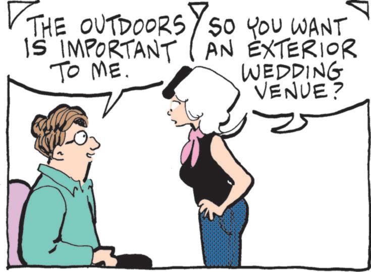 Animation OCR: 7 THE OUTDOORS / SO YOU WANT IS IMPORTANT (AN EXTERIOR TO ME. WEDDING VENUE? 7 THE OUTDOORS / SO YOU WANT IS IMPORTANT ( AN EXTERIOR TO ME . WEDDING VENUE ?