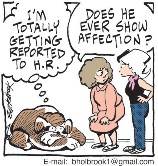 Animated cartoon OCR: EM ???? I'M TOTALLY GETTING REPORTED To H.R. DOES HE V EVER SHOW AFFECTION? E-mail: bholbrook1@gmail.com EM ???? I'M TOTALLY GETTING REPORTED To H.R. DOES HE V EVER SHOW AFFECTION ? E - mail : bholbrook1@gmail.com
