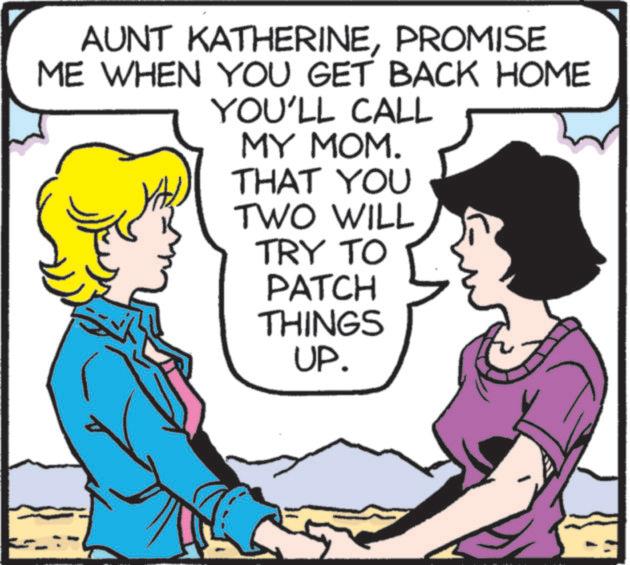 Fiction OCR: AUNT KATHERINEPROMISE ME WHEN YOU GET BACK HOME YOU'LL CALL MY MOM. THAT YOU TWO WILL TRY TO PATCH THINGS UP. AUNT KATHERINEPROMISE ME WHEN YOU GET BACK HOME YOU'LL CALL MY MOM . THAT YOU TWO WILL TRY TO PATCH THINGS UP .