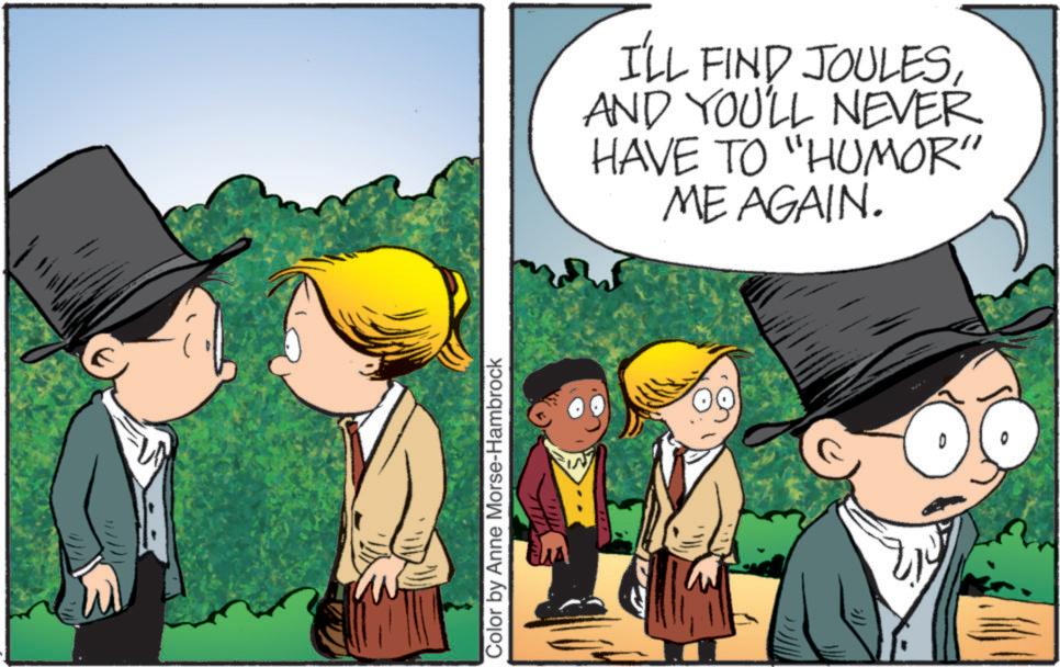 Child OCR: Color by Anne Morse-Hambrock I'LL FIND JOULESAND YOU'LL NEVER HAVE TO "HUMOR" ME AGAIN. Color by Anne Morse - Hambrock I'LL FIND JOULESAND YOU'LL NEVER HAVE TO " HUMOR " ME AGAIN .
