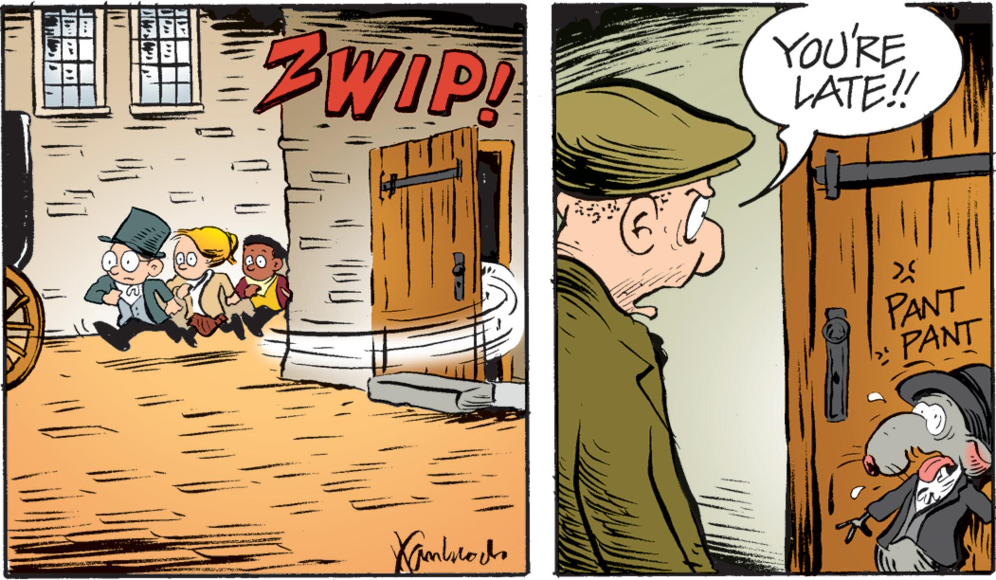 Publication OCR: WIP! YOU'RE LATE!! Kambods ? PANT > PANT WIP ! YOU'RE LATE !! Kambods ? PANT > PANT