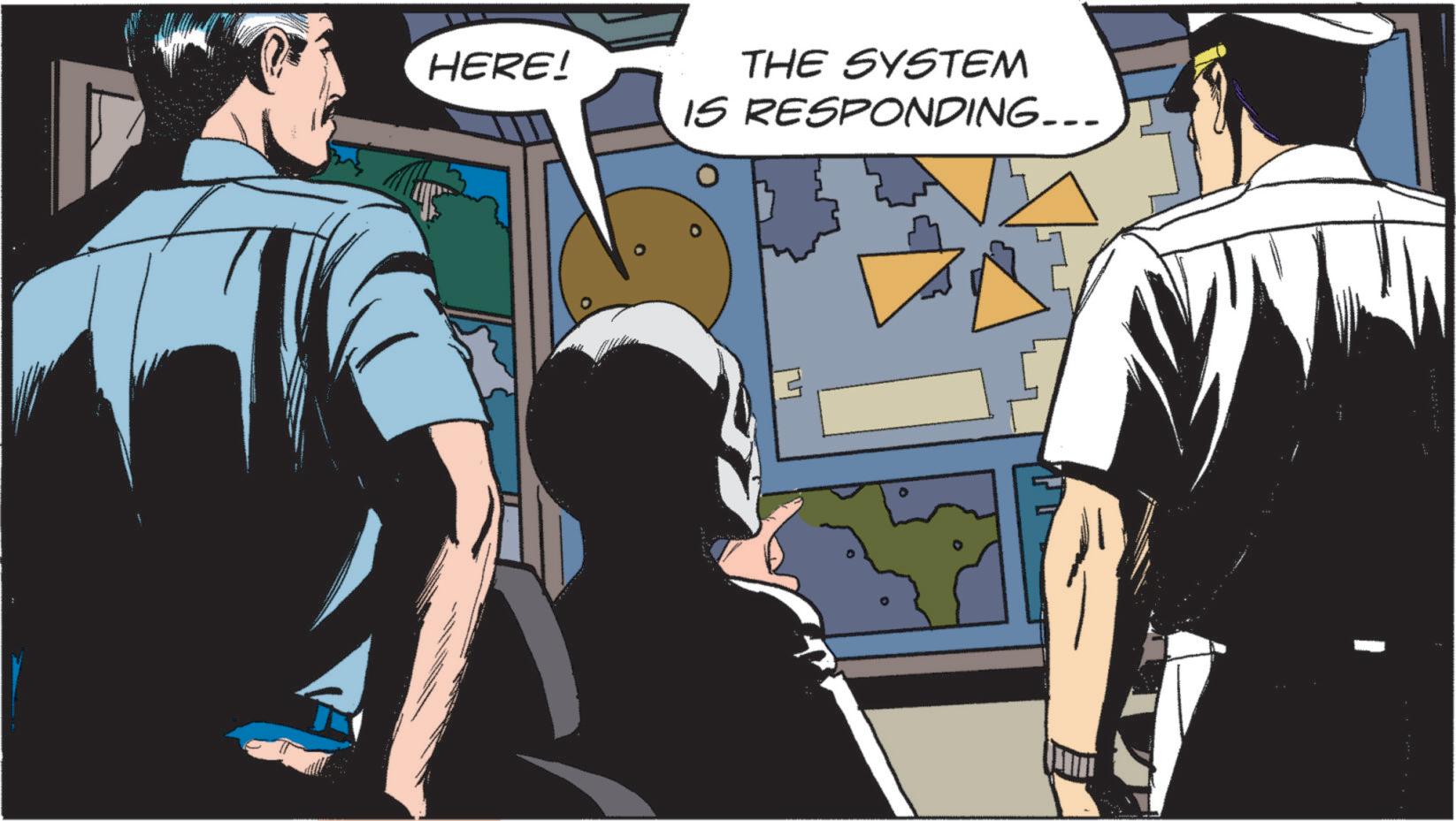 Publication OCR: HERE! THE SYSTEM IS RESPONDING... HERE ! THE SYSTEM IS RESPONDING ...