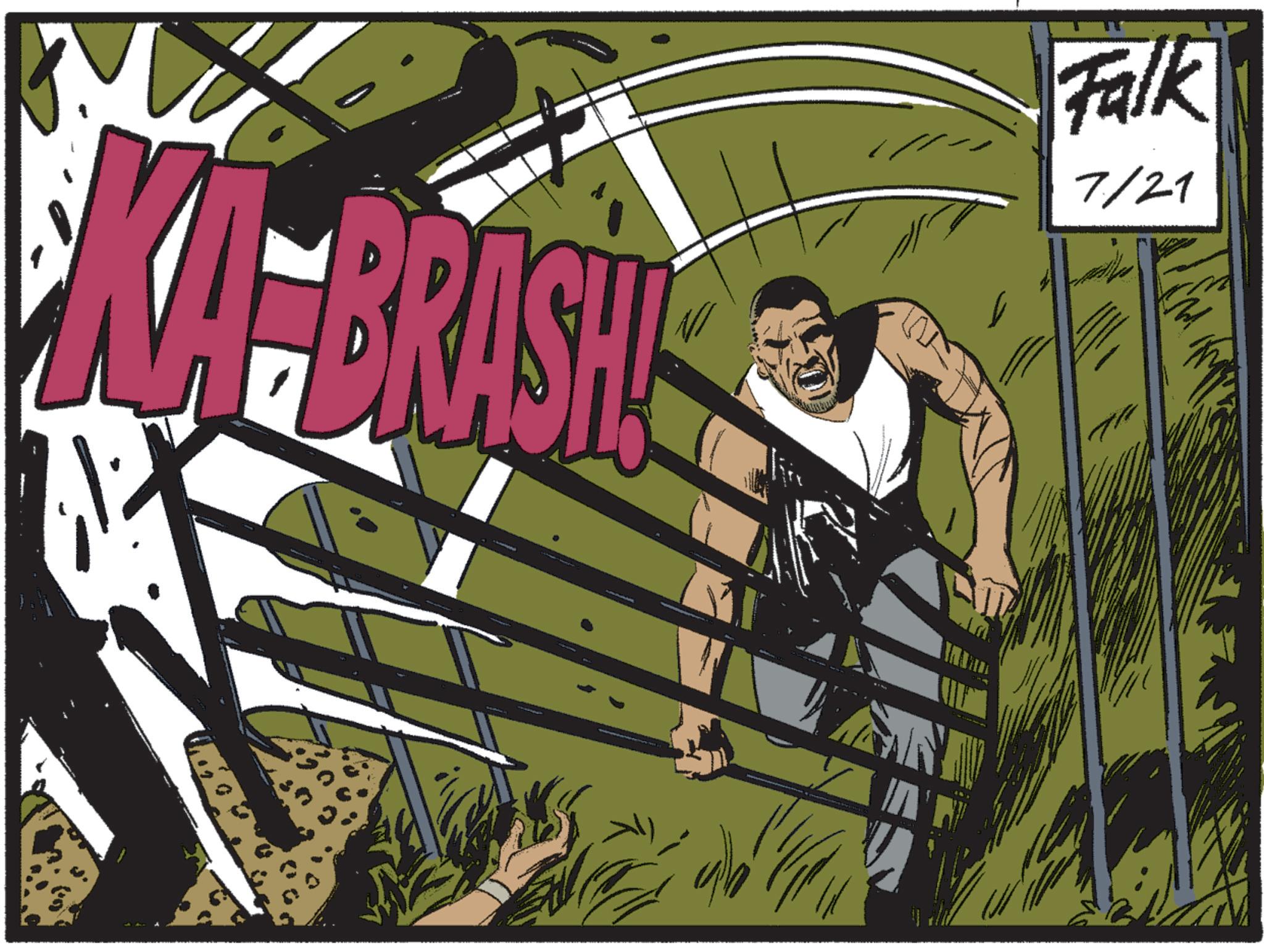 Animated cartoon OCR: Falk 7/21 Falk 7/21