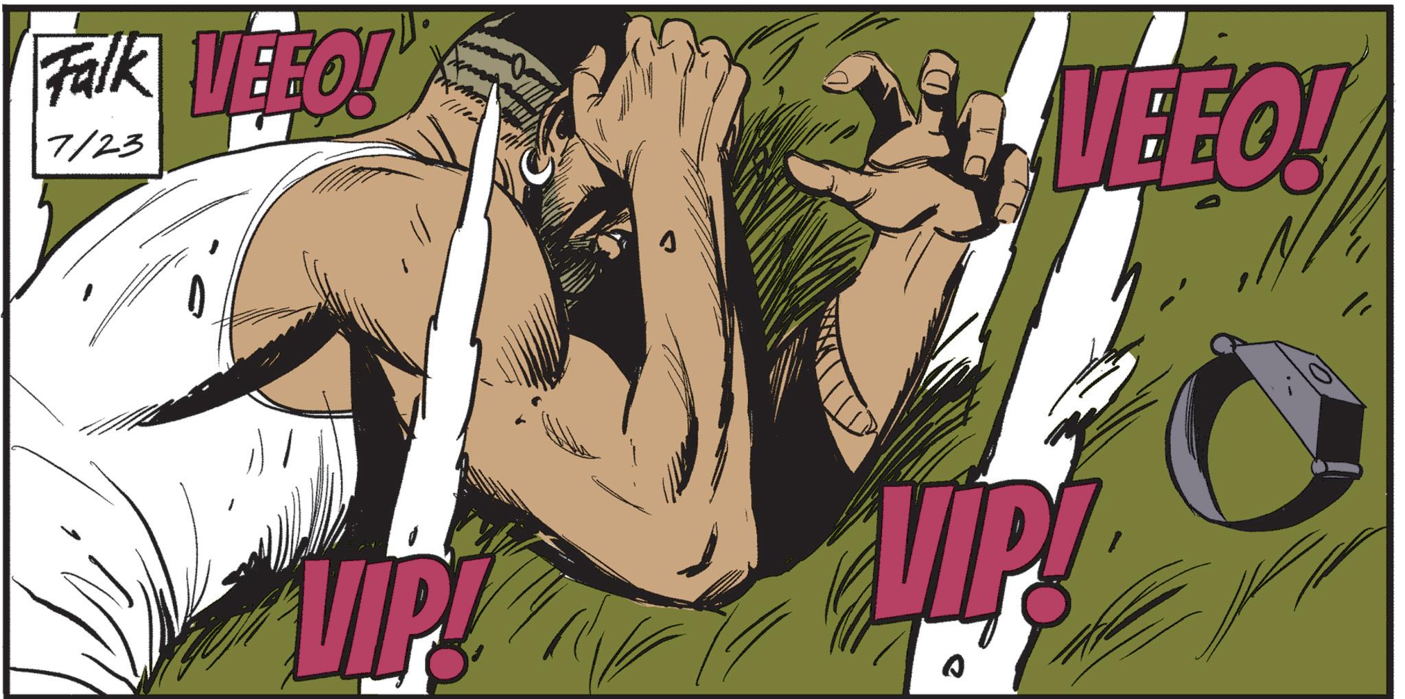 Graphics OCR: Falk VEEO! 7/23 VEEO! LIP! VIP! 0 Falk VEEO ! 7/23 VEEO ! LIP ! VIP ! 0