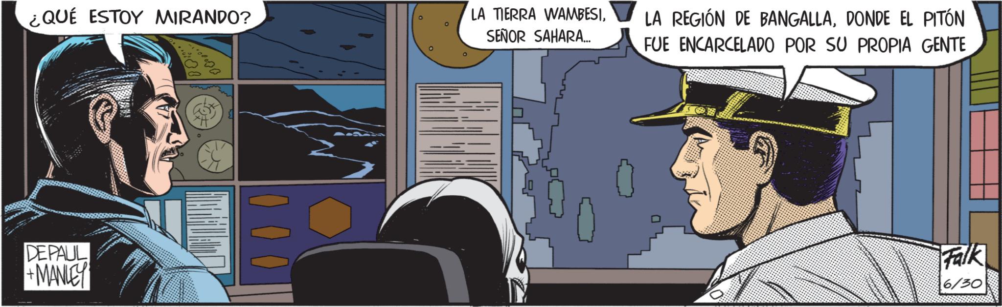Publication OCR: ¿QUÉ ESTOY MIRANDO? DEPAUL +MANLEY LA TIERRA WAMBESISEÑOR SAHARA... LA REGIÓN DE BANGALLADONDE EL PITÓN FUE ENCARCELADO POR SU PROPIA GENTE Falk 6/30 ¿ QUÉ ESTOY MIRANDO ? DEPAUL + MANLEY LA TIERRA WAMBESISEÑOR SAHARA ... LA REGIÓN DE BANGALLADONDE EL PITÓN FUE ENCARCELADO POR SU PROPIA GENTE Falk 6/30
