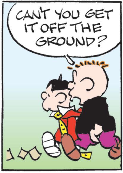 Animation OCR: 1 CAN'T YOU GET IT OFF THE GROUND? 1 CAN'T YOU GET IT OFF THE GROUND ?