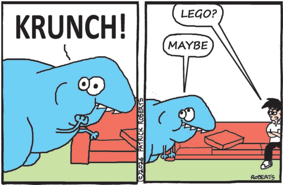 Fiction OCR: KRUNCH! MAYBE 02026 PATRICK ROBERTS LEGO? ROBERTS KRUNCH ! MAYBE 02026 PATRICK ROBERTS LEGO ? ROBERTS