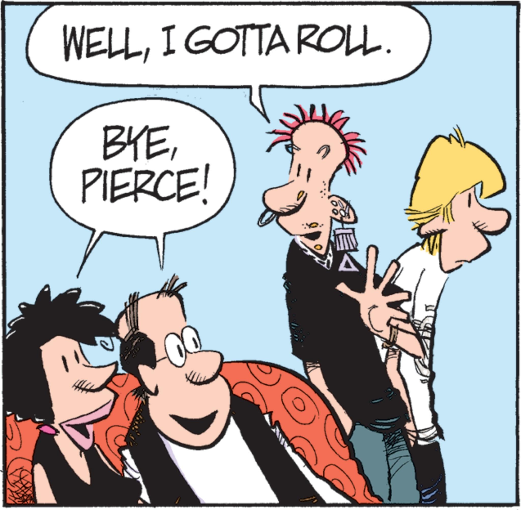 Animation OCR: WELLI GOTTA ROLL. BYEPIERCE! WELLI GOTTA ROLL . BYEPIERCE !