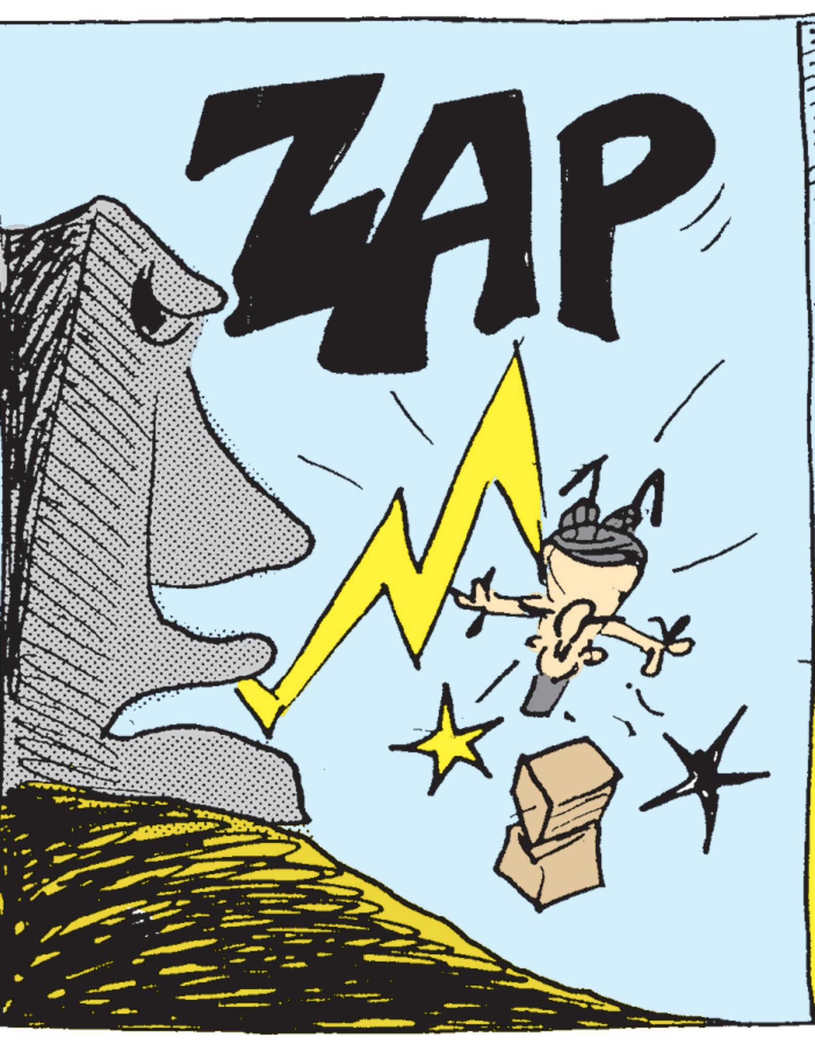 Graphic design OCR: ZAP ZAP