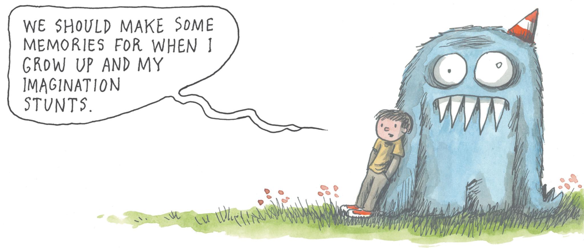 Fiction OCR: WE SHOULD MAKE SOME MEMORIES FOR WHEN I GROW UP AND MY IMAGINATION STUNTS. www Lu WE SHOULD MAKE SOME MEMORIES FOR WHEN I GROW UP AND MY IMAGINATION STUNTS . www Lu