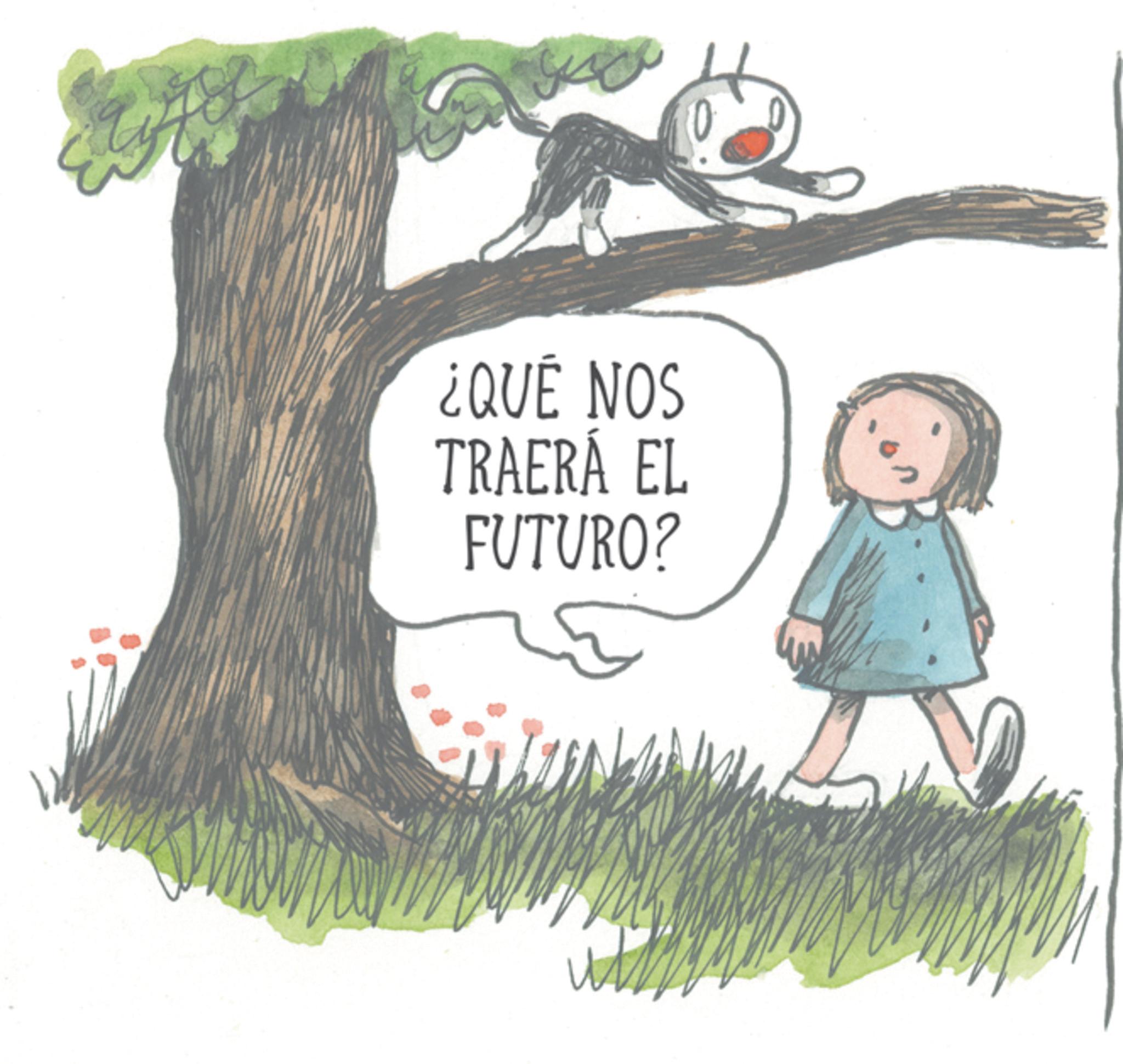 Child art OCR: ¿QUÉ NOS TRAERÁ EL FUTURO? ¿ QUÉ NOS TRAERÁ EL FUTURO ?