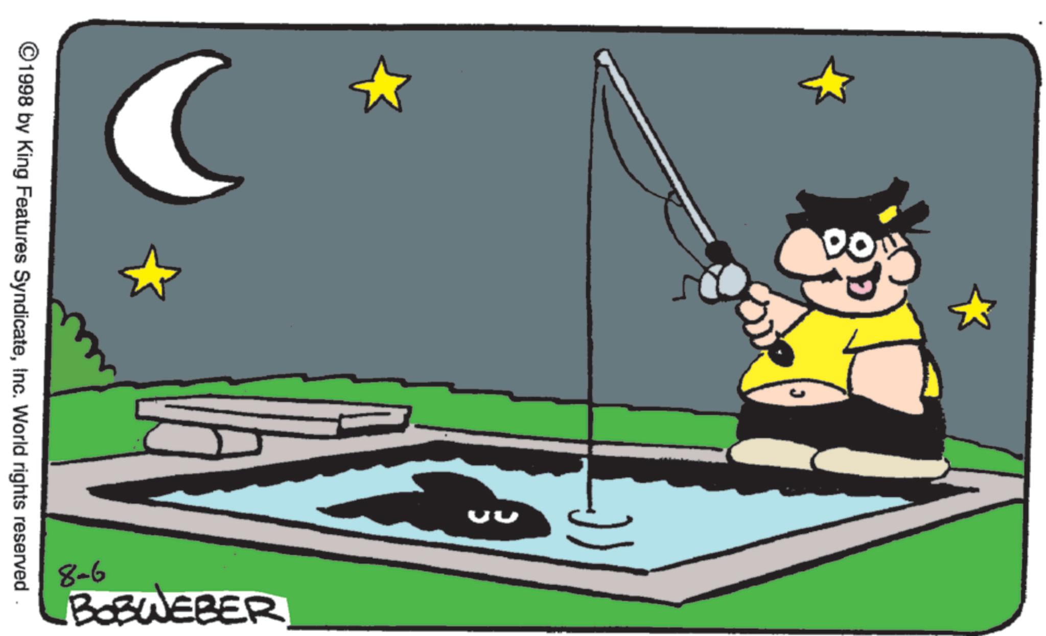 Recreational fishing OCR: 00 BOBWEBER 9-8 1998 by King Features SyndicateInc. World rights reserved 00 BOBWEBER 9-8 1998 by King Features SyndicateInc. World rights reserved