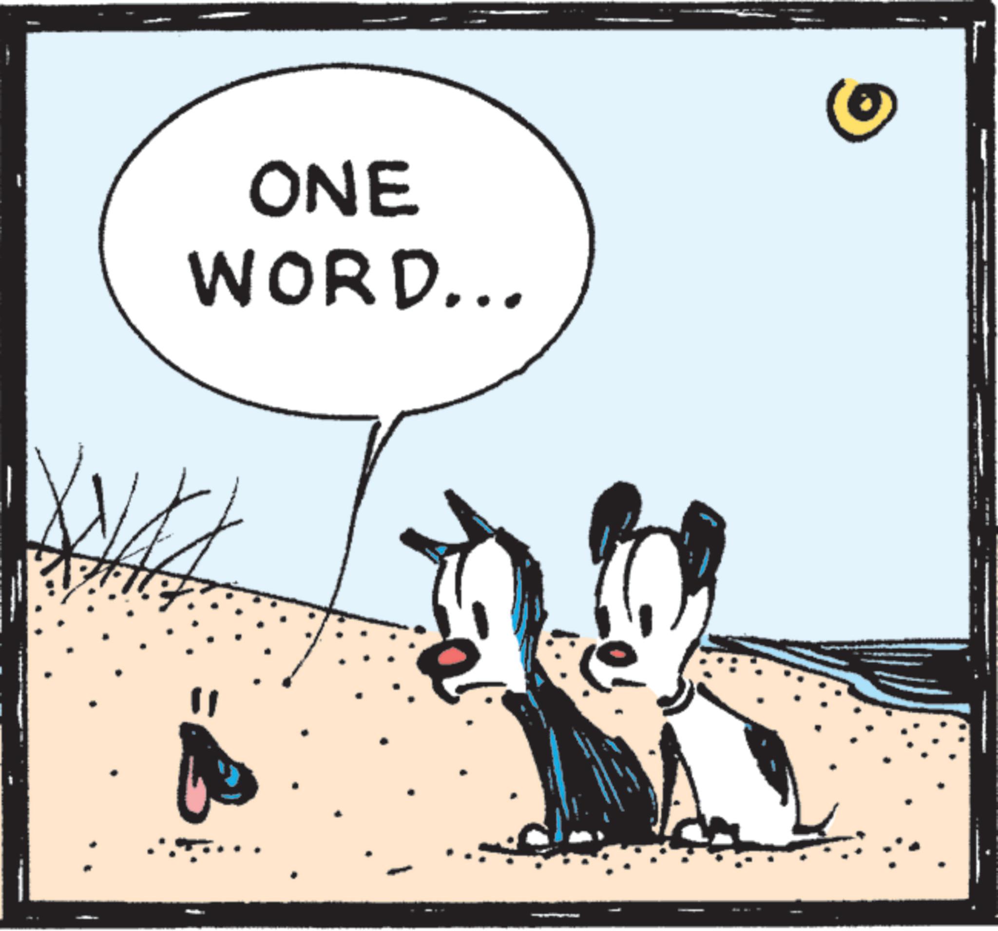Graphics OCR: ONE WORD... ONE WORD ...