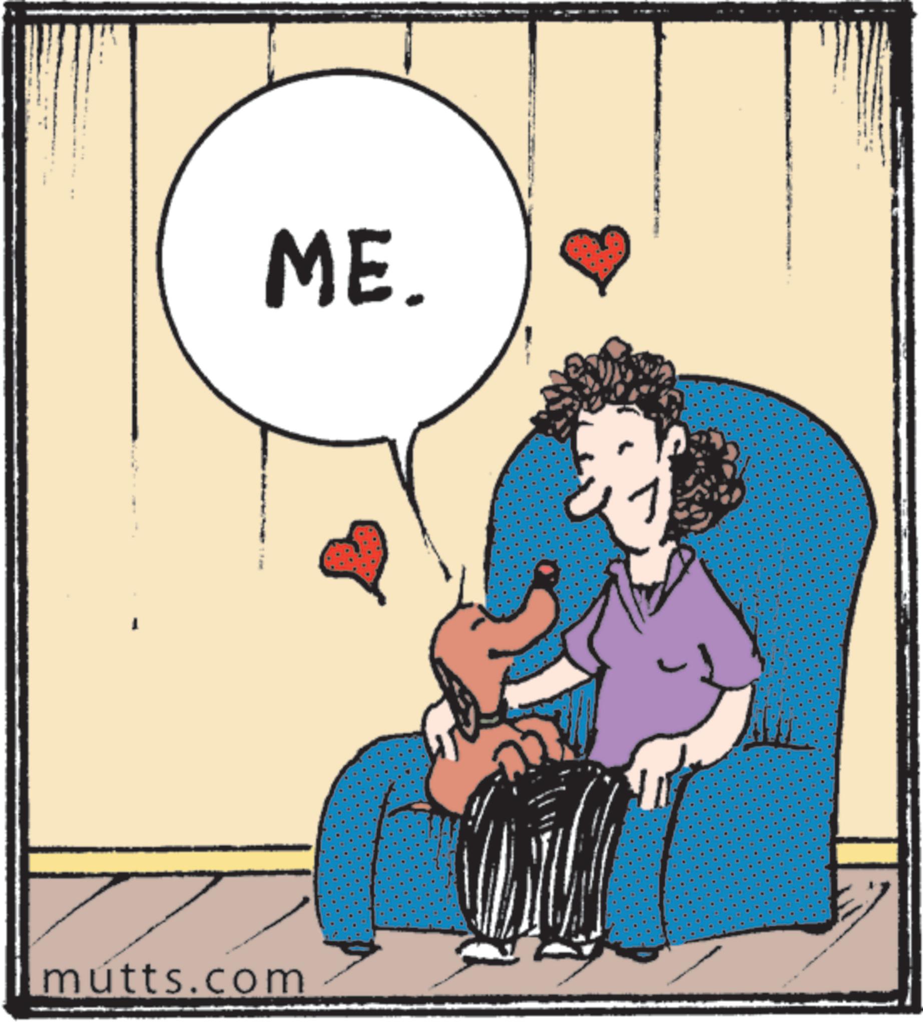 Happiness OCR: ME. mutts.com 1 ME . mutts.com 1