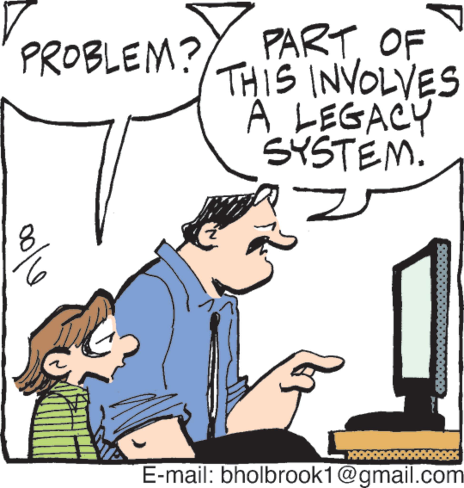 Animation OCR: n/oo 8 PROBLEM? PART OF THIS INVOLVES A LEGACY SYSTEM. E-mail: bholbrook1@gmail.com n / oo 8 PROBLEM ? PART OF THIS INVOLVES A LEGACY SYSTEM . E - mail : bholbrook1@gmail.com