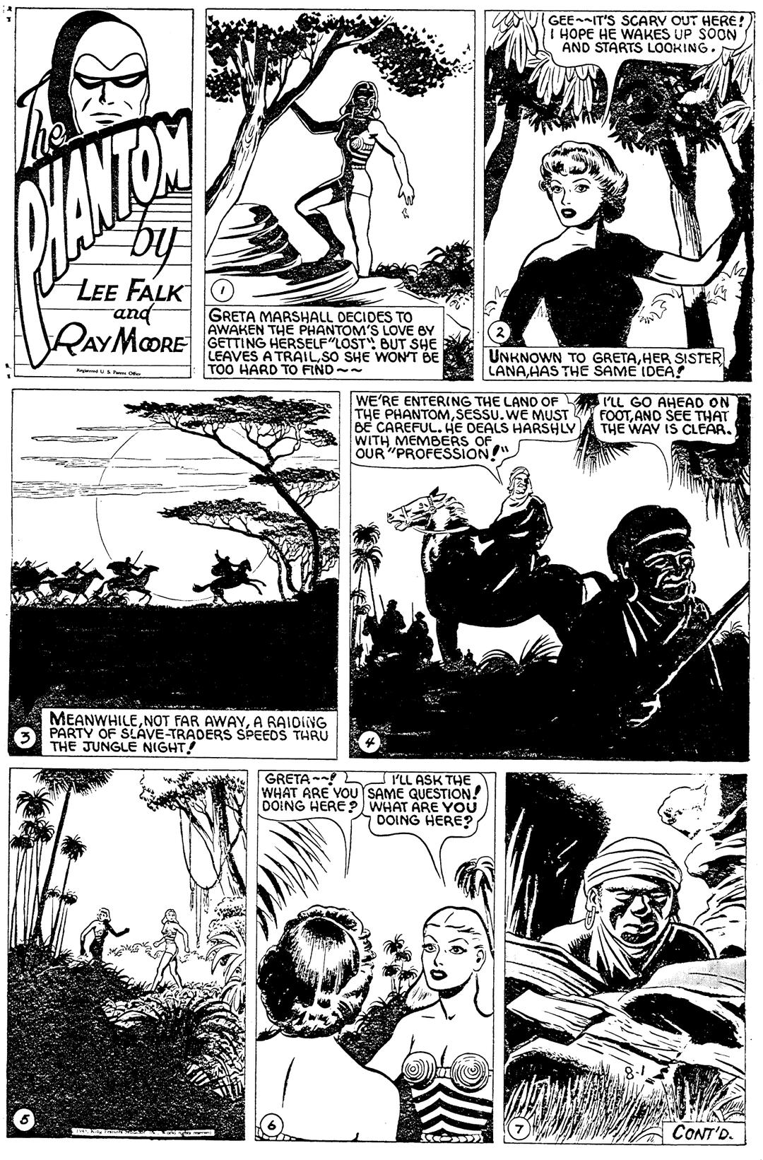 The Phantom Comic Strip 1943 08 02 Comics Kingdom The phantom comic strip 1943 08 02 comics kingdom