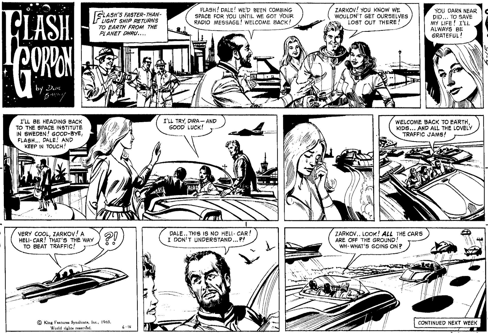 Flash Gordon Comic Strip 1969-06-15 | Comics Kingdom