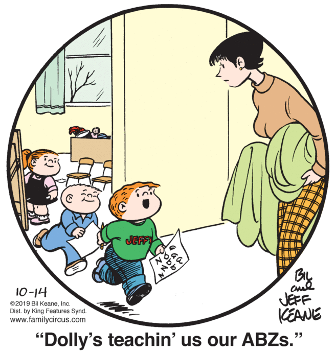 The Family Circus Comic Strip 2019-10-15 | Comics Kingdom