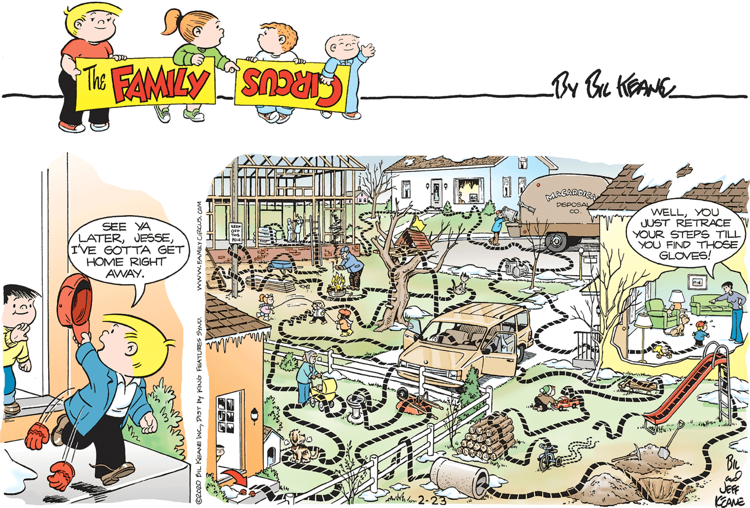 The Family Circus Comic Strip 2020-02-24 | Comics Kingdom