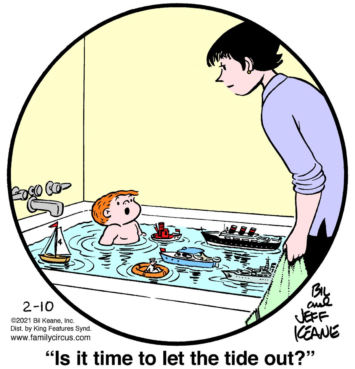 The Family Circus Comic Strip 2021-02-10 | Comics Kingdom