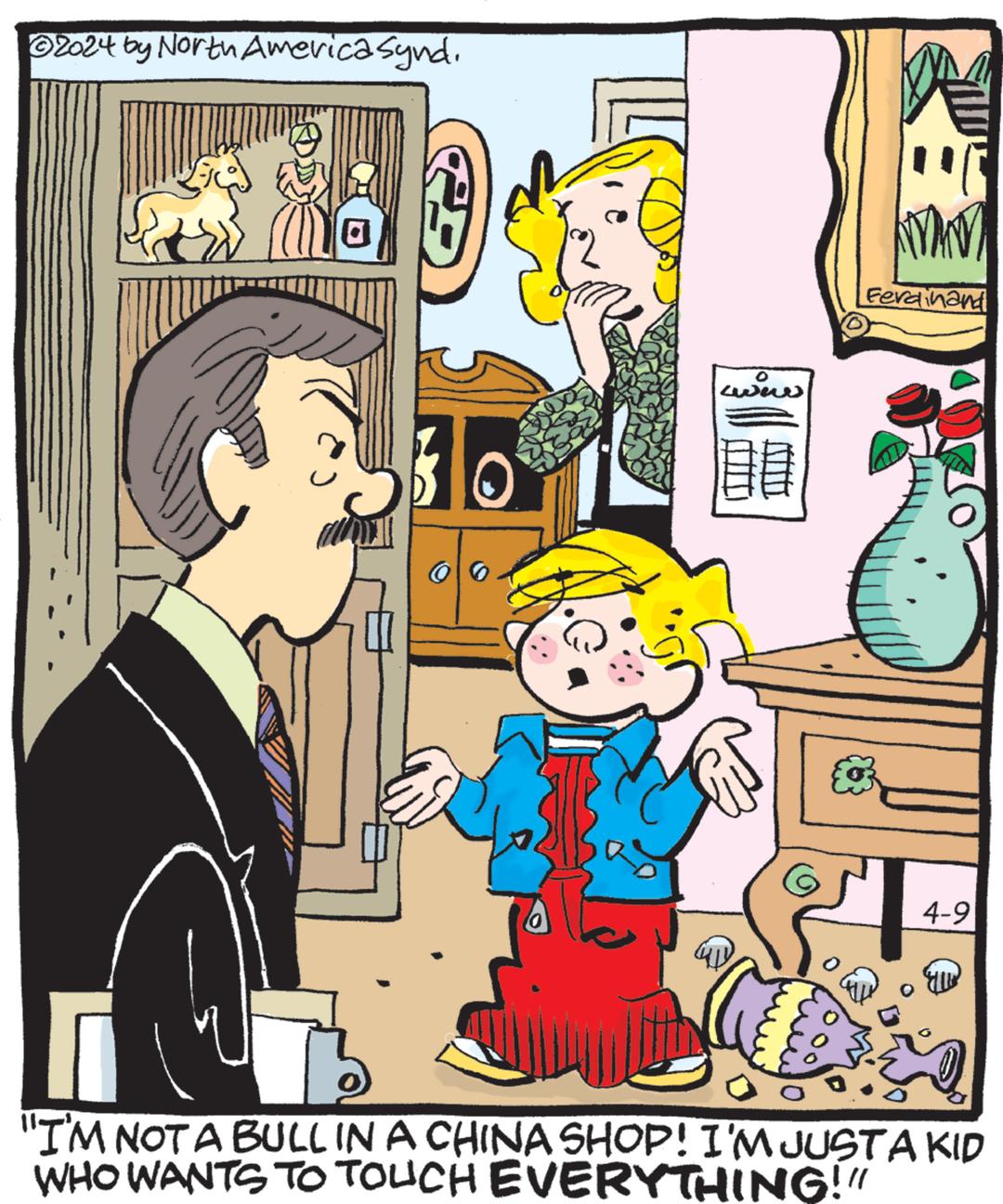 Dennis The Menace Comic Strip 2024 04 10 Comics Kingdom dennis-the-menace-comic-strip-2024-04-10-comics-kingdom