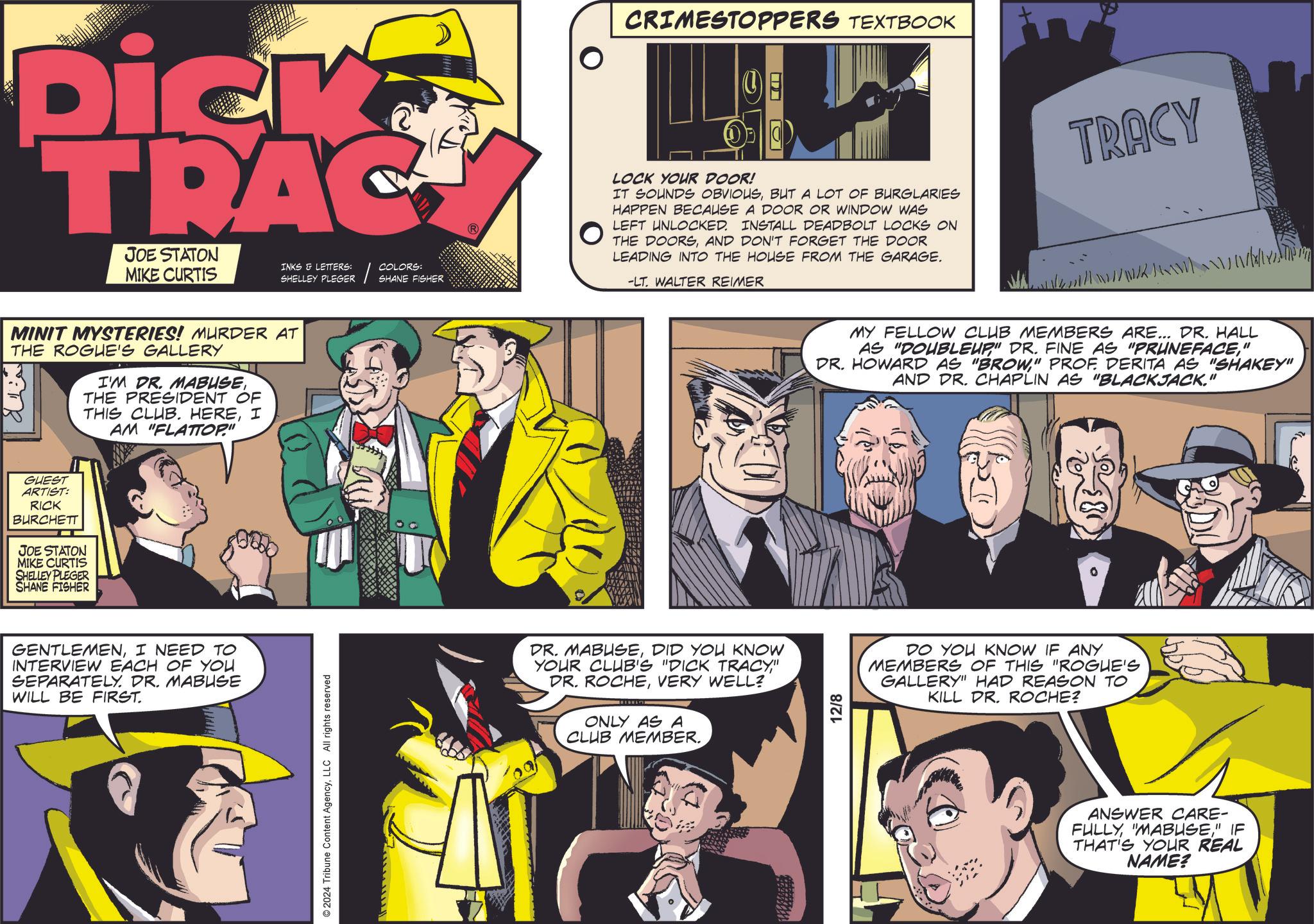 Dick Tracy Comic Strip 2024-12-08 | Comics Kingdom