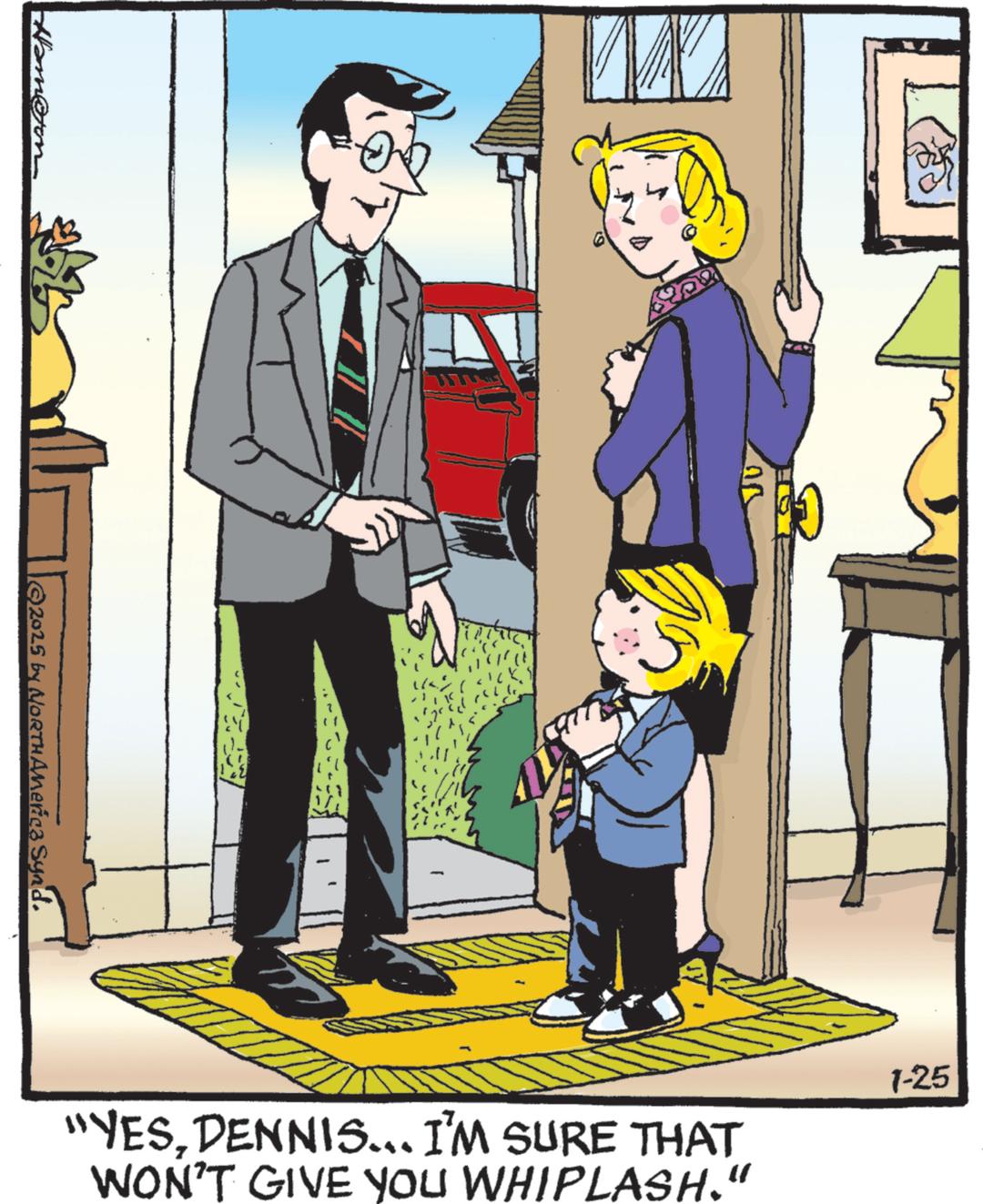 Dennis The Menace Comic Strip 2025 01 25 Comics Kingdom dennis-the-menace-comic-strip-2025-01-25-comics-kingdom
