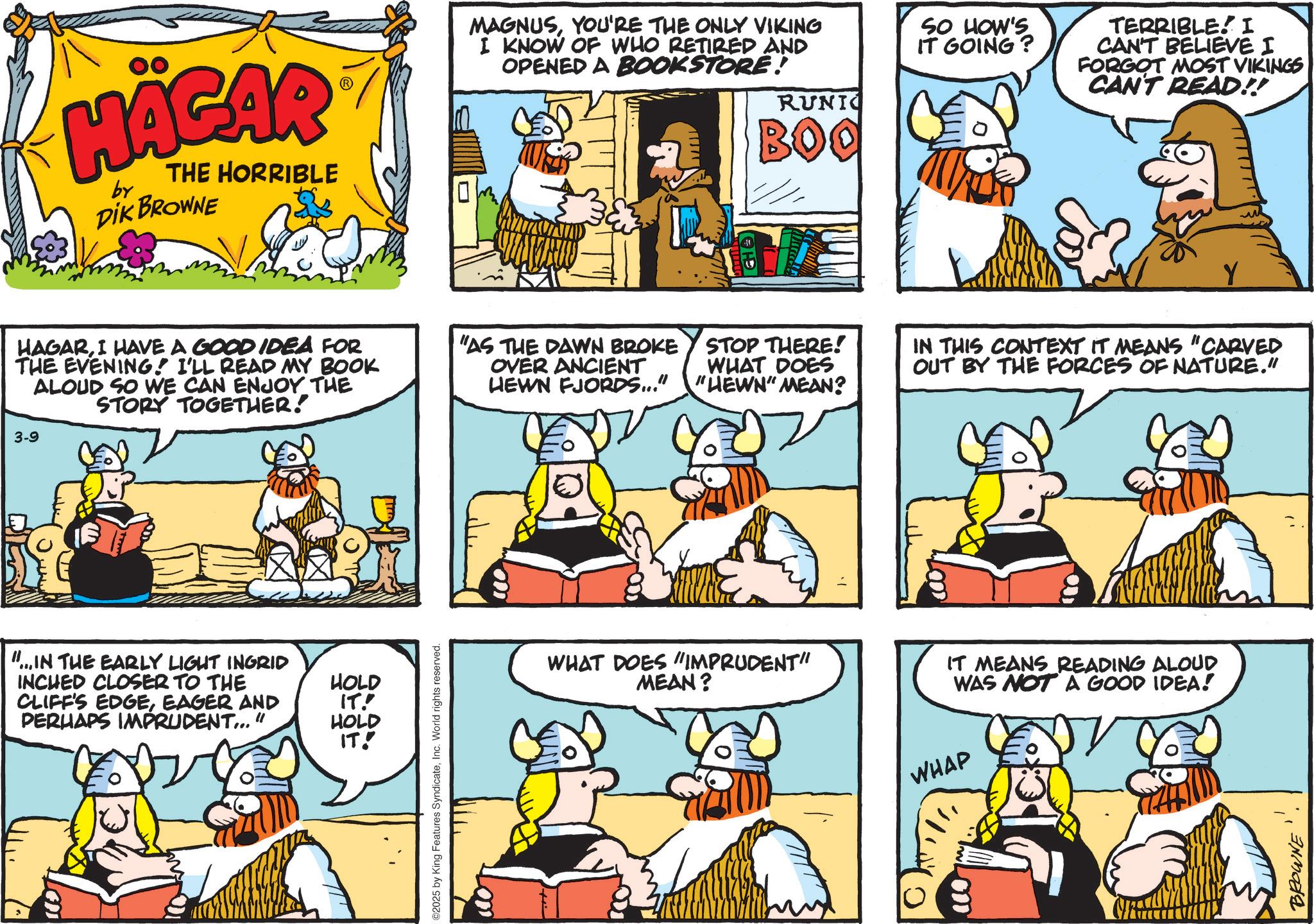 Hagar The Horrible Comic Strip 2025 03 09 Comics Kingdom Hagar The Horrible Comic Strip 2025 03 09 Comics Kingdom